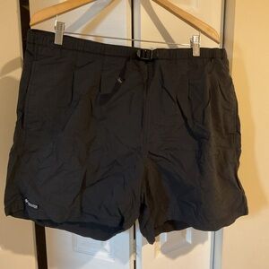 Columbia - Elastic Waist Mesh Lined Shorts - Black - Men’s Size X-Large